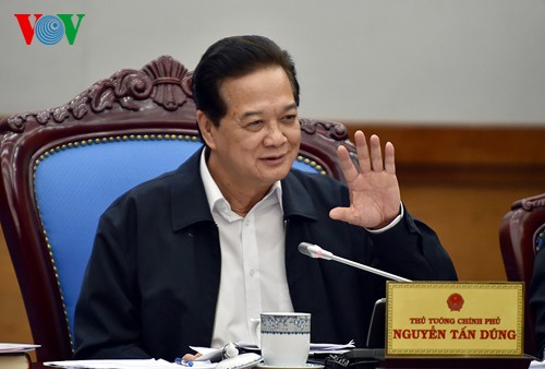 PM Nguyen Tan Dung memimpin sidang periodik Pemerintah untuk Januari 2015 - ảnh 1