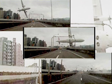 Pesawat yang mengangkut 58 penumpang jatuh di Taiwan (Tiongkok) - ảnh 1