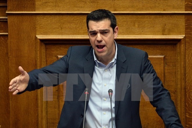 PM Yunani memperingatkan kesulitan-kesulitan setelah mencapai permufakatan perpanjangan waktu paket bantuan dengan EU - ảnh 1