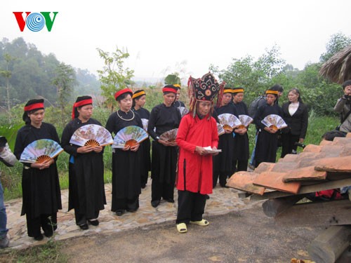 Festival “Nang Hai” – kepercayaan yang khas dari orang etnis Tay di provinsi Cao Bang - ảnh 2