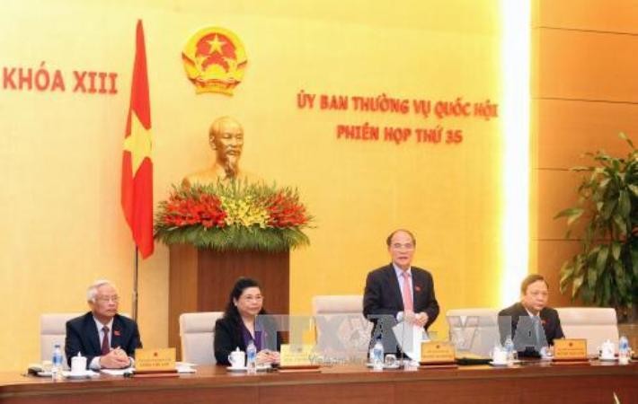 Penutupan persidangan ke-35 Komite Tetap MN Vietnam - ảnh 1