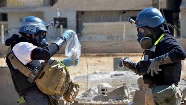 DK PBB mengutuk serangan-serangan dengan gas klor di Suriah - ảnh 1