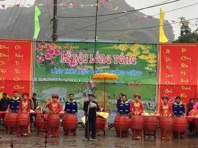 Pesta “Long Tong” dari orang etnis minoritas Tay di provinsi Lang Son - ảnh 1
