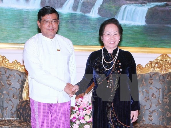 Vietnam dan Myanmar memperkuat kerjasama bilateral dan multilateral - ảnh 1