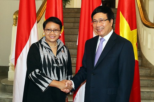 Vietnam dan Indonesia berusaha mencapai nilai perdagangan bilateral sebesar 10 miliar dolar Amerika Serikat pada 2018 - ảnh 1