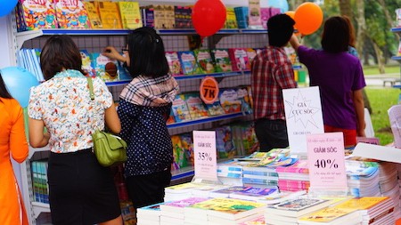 Pesta buku menyambut Hari Buku Vietnam kali ke-2 - ảnh 1