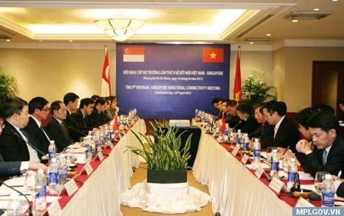 Konferensi ke-11 tingkat Menteri tentang konektivitas ekonomi Vietnam – Singapura - ảnh 1