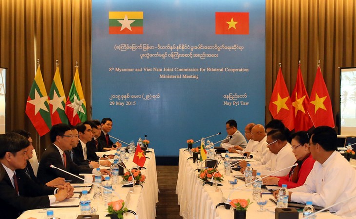 Vietnam dan Myanmar mendorong kerjasama di banyak bidang - ảnh 1