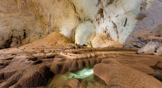 Foto-foto tentang gua Son Doong - Gua yang paling besar di dunia - ảnh 8