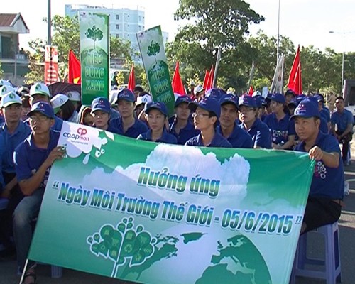 Provinsi Quang Ngai: Rapat umum memperingati Hari Samudera Dunia - ảnh 1