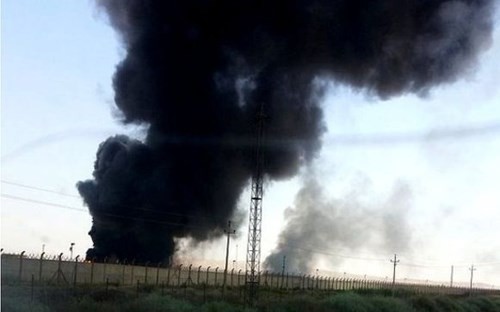 Tentara Irak merebut kontrol terhadap kota penyaringan minyak strategis Beigi - ảnh 1
