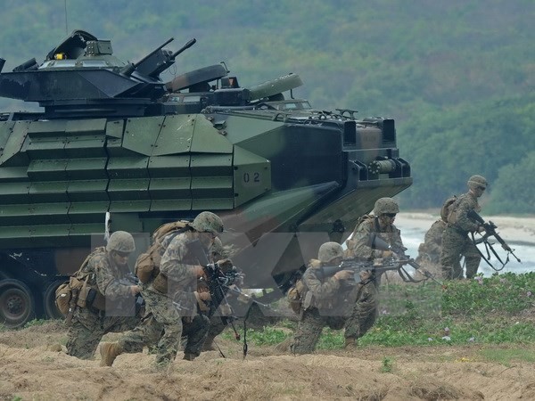Amerika Serikat terus mengadakan latihan perang “Kobra Emas” di Thailand - ảnh 1