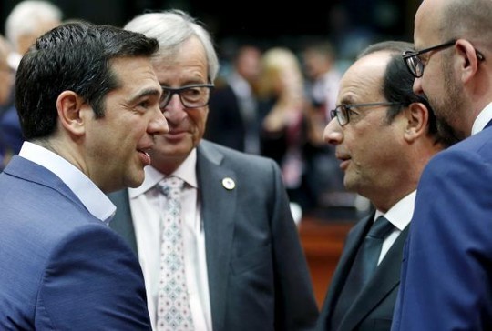 Pemimpin negara-negara Eurozone belum mencapai kebulatan pendapat tentang masalah Yunani - ảnh 1