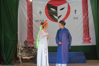 Kisah Kieu di panggung opera tradisional Cheo di desa Chuong - ảnh 2
