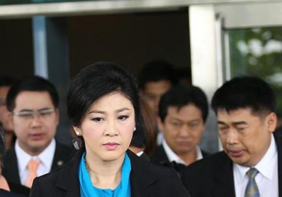 Mantan PM Thailand, Yingluck melaporkan diri di Mahkamah Agung - ảnh 1