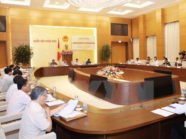 Sidang pleno ke-21 Komite urusan Hukum dari MN Vietnam dibuka di kota Hanoi - ảnh 1