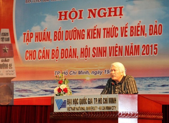 Meningkatkan pengetahuan tentang laut dan pulau untuk kader Liga Pemuda dan Asosiasi Mahasiswa di Vietnam Selatan - ảnh 1