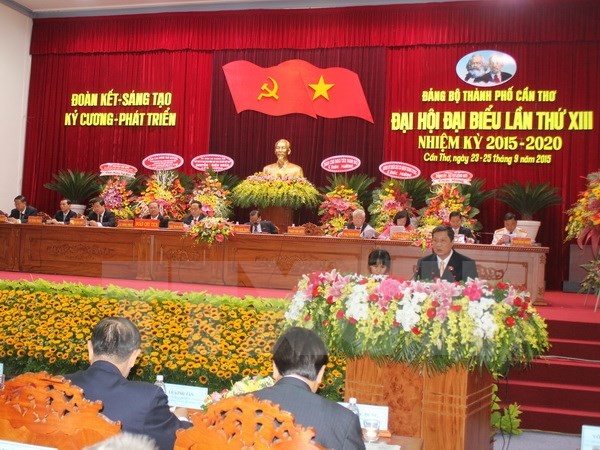 Pembukaan Kongres Partai Komunis kota Can Tho dan provinsi Bac Ninh - ảnh 1