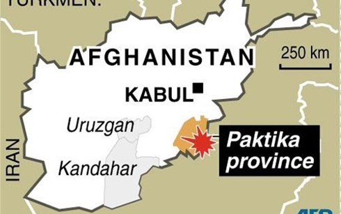 Serangan bom di Afghanistan sehingga yang mengorbankan kira-kira 60 orang - ảnh 1
