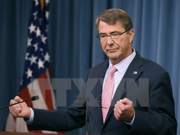 Menteri Pertahanan Amerika Serikat tiba di Eropa untuk membahas masalah Suriah dan migran - ảnh 1
