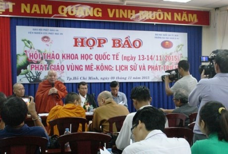 Jumpa pers tentang lokakarya internasional “Agama Buddha di kawasan sungai Mekong: Sejarah dan perkembangan” - ảnh 1