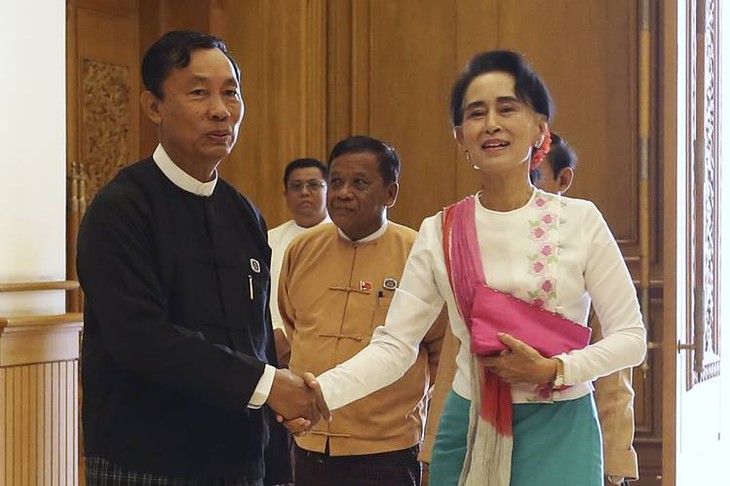 Myanmar: pemimpin oposisi dan Ketua Parlemen sepakat mementingkan kerujukan nasional - ảnh 1