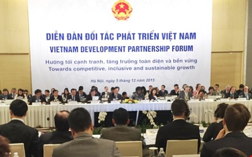 Pembukaan Forum Kemitraan Perkembangan Vietnam 2015 - ảnh 1