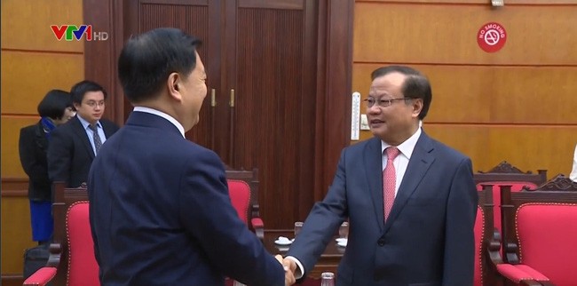 Delegasi Partai Komunis Tiongkok berkunjung di Vietnam - ảnh 1