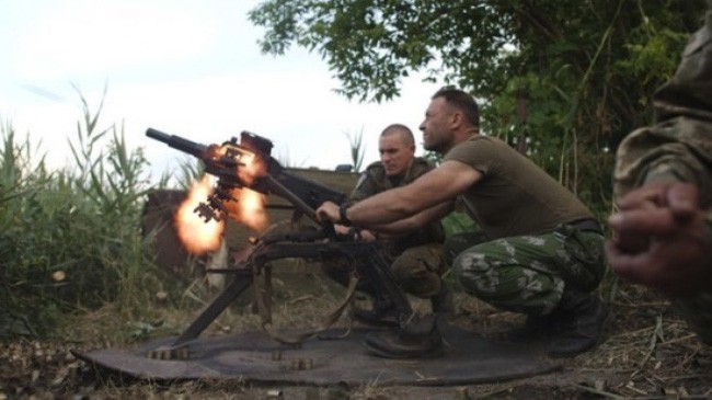 Perintah gencatan senjata baru di Ukraina Timur dilanggar - ảnh 1