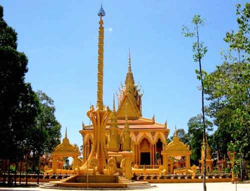 Pagoda dalam kehidupan spiritual warga etnis minoritas Khmer - ảnh 1