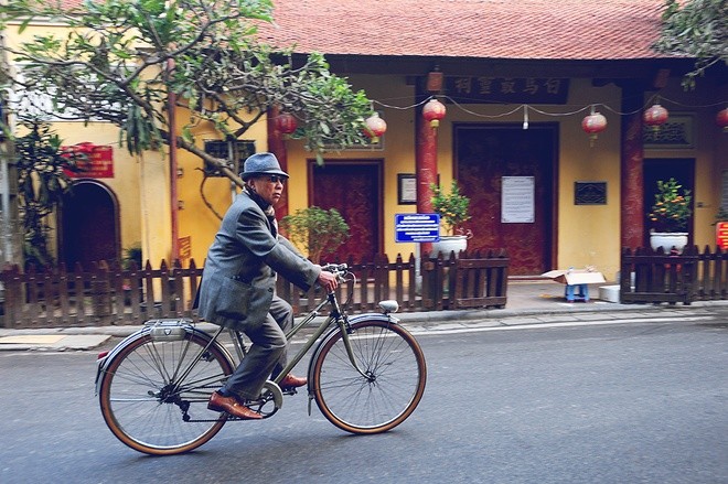 Wajah baru dari ibukota Hanoi pada hari pertama tahun baru imlek - ảnh 3