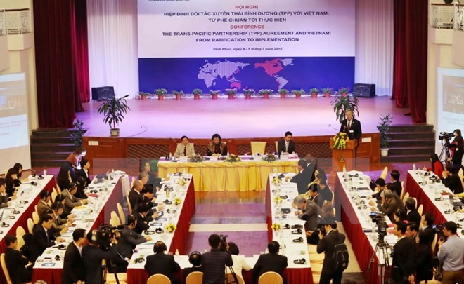 Konferensi Perjanjian TPP bagi Vietnam: dari ratifikasi sampai praktek - ảnh 1