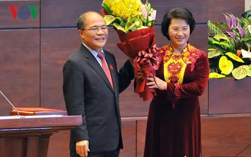 Pemilih seluruh Vietnam menaruh harapan pada Ketua Wanita MN yang pertama - ảnh 1