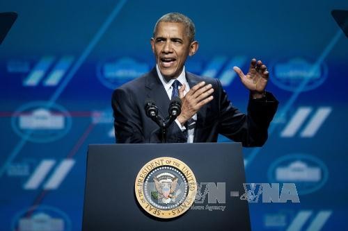 Presiden Amerika Serikat mengimbau pengubahan cara perbahasan tentang pengontrolan senjata - ảnh 1