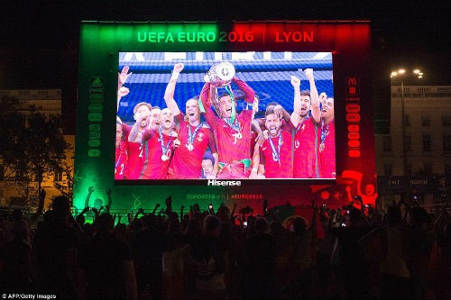 Kesebelasan sepak bola Portugal untuk pertama kalinya menjadi juara EURO - ảnh 1