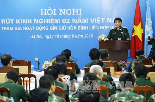 Vietnam aktif berpartisipasi pada aktivitas penjagaan perdamaian PBB - ảnh 1