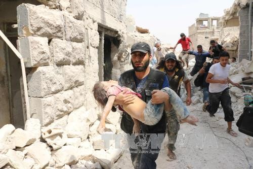 Rusia sepakat melaksanakan gencatan senjata kemanusiaan di Aleppo - ảnh 1