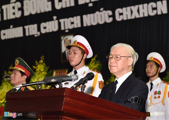 Cérémonie d’hommage au président Trân Dai Quang - ảnh 2