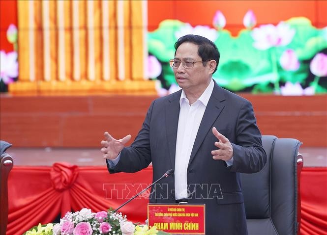 Pham Minh Chinh: Hai Phong doit devenir la capitale du réseau économique interrégional du nord - ảnh 1