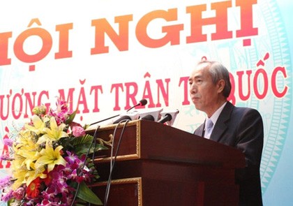Die Konferenz des Zentralkomitees der vaterländischen Front Vietnams ist zu Ende - ảnh 1