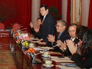 Staatspräsident Sang tagt mit Vertretern des Anwaltsverbands - ảnh 1