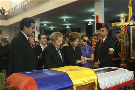 Venezuela bereitet sich auf Trauerfeier von Chavez vor - ảnh 1