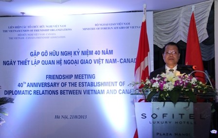 Treffen zum 40. Jahrestag der Vietnam-Kanada-Beziehungen  - ảnh 1