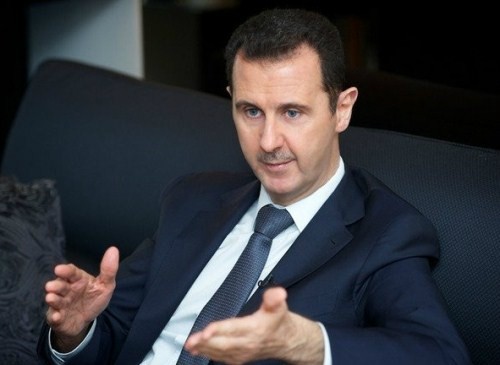 Syriens Präsident Assad weist Giftgasvorwürfe erneut zurück - ảnh 1