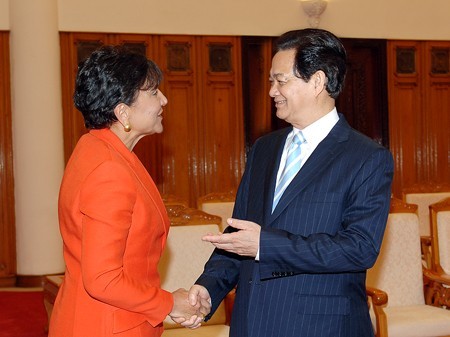 Premierminister Dung trifft US-Handelsministerin Pritzker  - ảnh 1