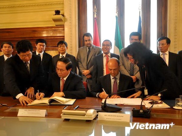 Vietnam und Italien verstärken Zusammenarbeit bei Kampf gegen Kriminalität - ảnh 1