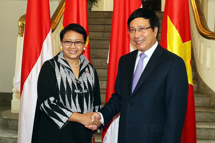 Vietnam und Indonesien: Handelsvolumen soll 2018 auf zehn Milliarden Dollar steigen - ảnh 1