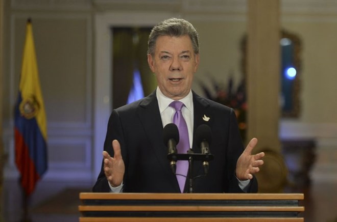 Kolumbiens Präsident ruft FARC zur Festlegung einer Frist im Friedenprozess auf - ảnh 1