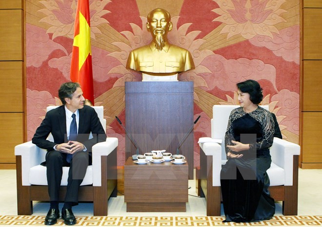 Aktivitäten des US-Vize-Außenministers in Vietnam - ảnh 1