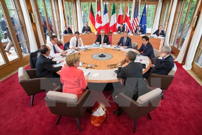 Gemeinsame Erklärung der G7  - ảnh 1